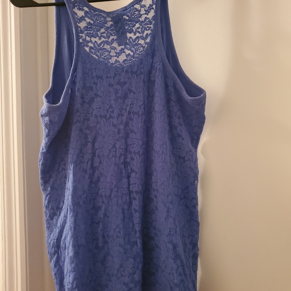 Lace Back Tank